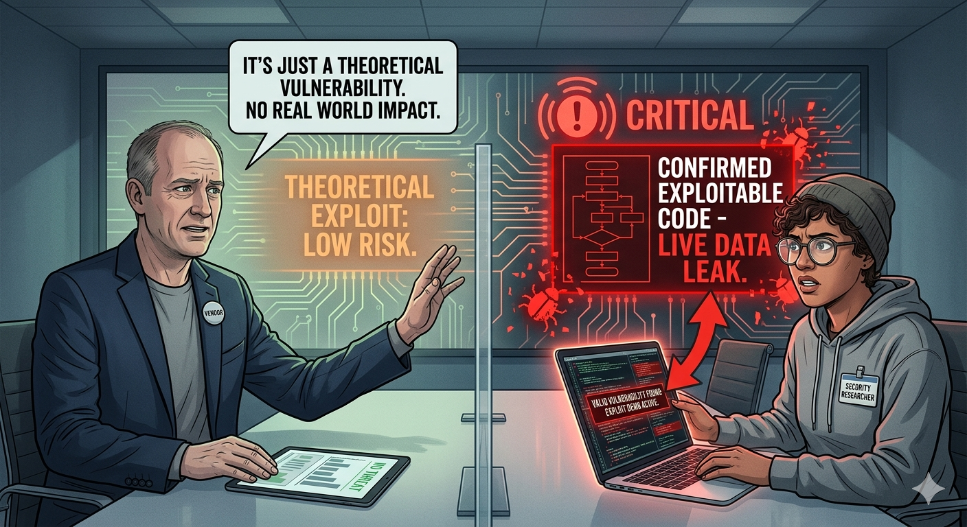 That Vulnerability is “Theoretical”!