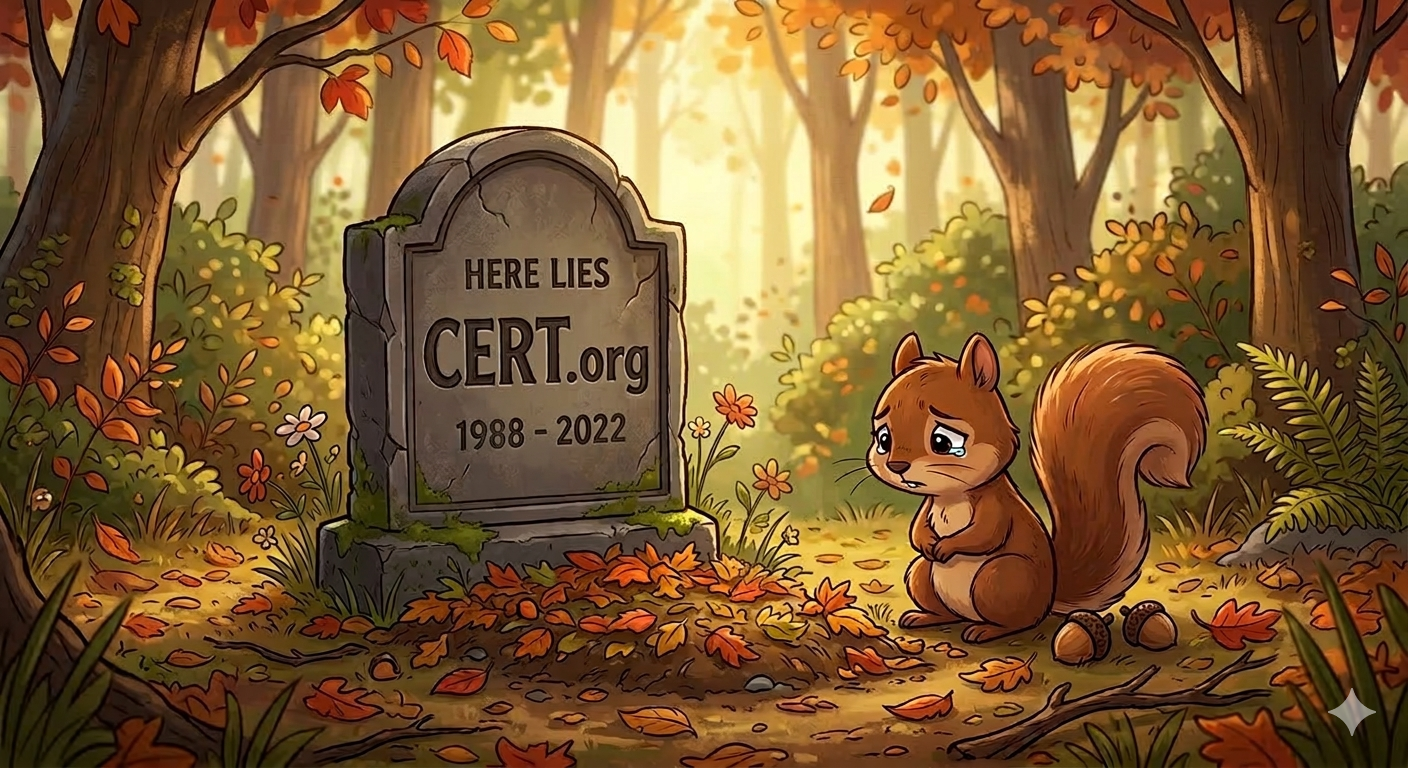 RIP CERT.org – You Will Be Missed