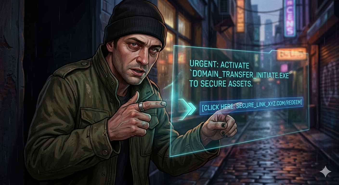 Domain Transfer Confirmation Email? No, It’s Not From ICANN.